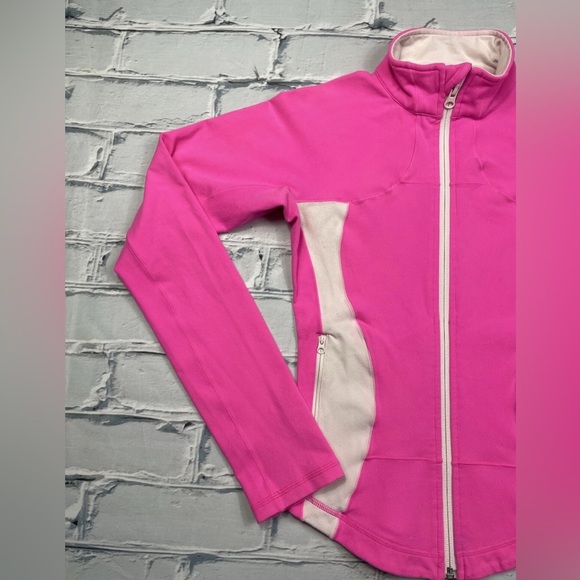 Lululemon Sonic Pink Lightweight Activewear Jacket Women’s Sz 4 Limited Edition - Picture 5 of 13